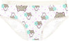 5-Pack Girls' KITTY Design Ultra-Soft Microfiber Panties with Cotton Lining