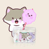 5-Pack Girls' KITTY Design Ultra-Soft Microfiber Panties with Cotton Lining